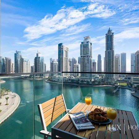 Lux - Contemporary Suite With Full Marina View Dubai Exteriör bild