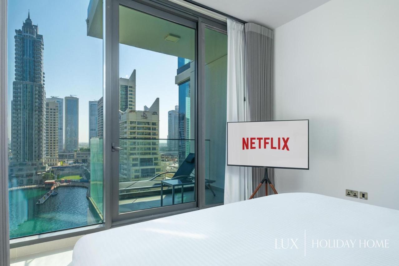 Lux - Contemporary Suite With Full Marina View Dubai Exteriör bild