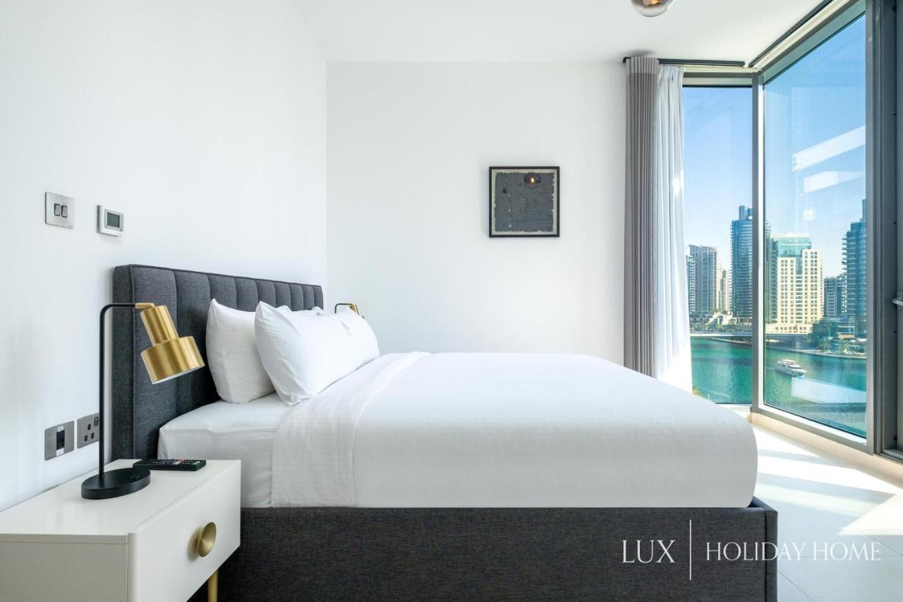 Lux - Contemporary Suite With Full Marina View Dubai Exteriör bild