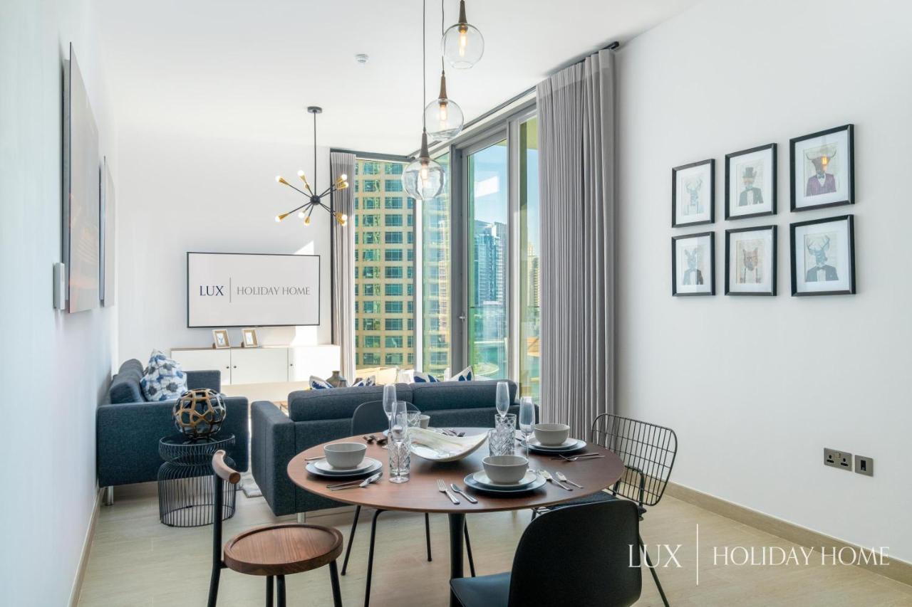 Lux - Contemporary Suite With Full Marina View Dubai Exteriör bild